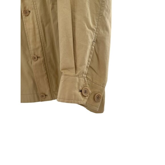 Fendi Tan Mens Medium Field Jacket authentic Italian Button Closure sz 38 US - Picture 5 of 16